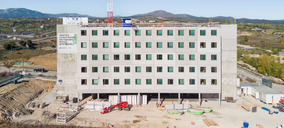 Casais y ACR terminan la estructura del primer edificio híbrido de España