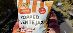 Anaconda presenta su snack salado proteico con un 88,7% de harina de lenteja